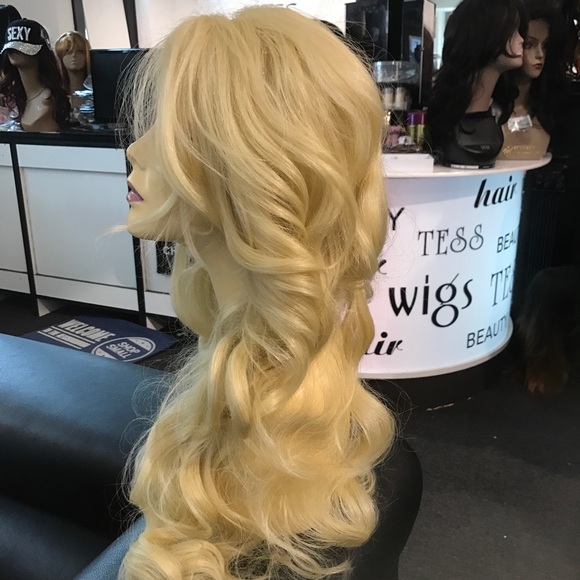 Blonde Wig Lacefront Romance Curls 2020 Hairstyle main image 8